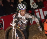 Niels Albert rode through the mud in Diegem to another win.  Bart Hazen
