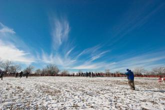 Sunday morning was cold and frozen