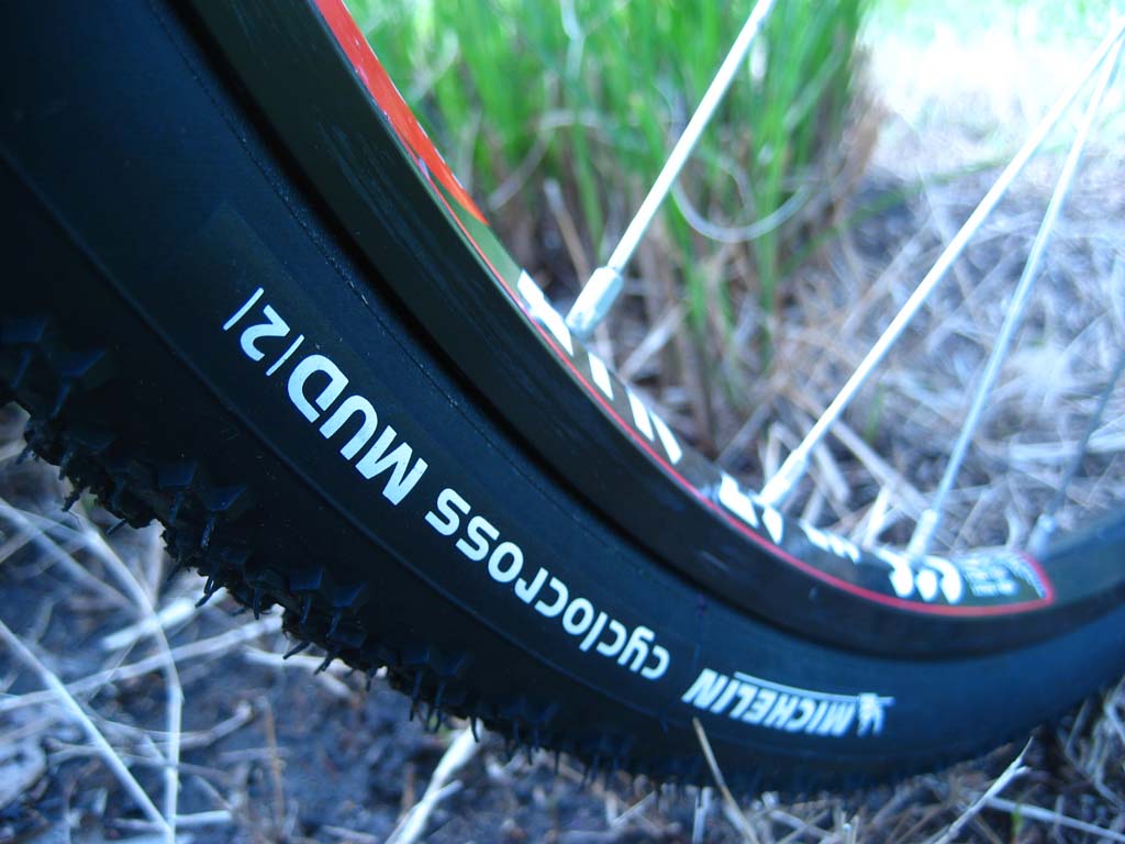 Michelin Mud2 - a popular tubeless choice for cyclocross