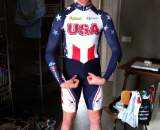 Josh Berry before World Cup. Bodybuilder or bike racer? © Nathan Phillips