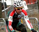 Eckmann riding in second. GP Sven Nys 2009, Baal, GVA Trofee cyclocross series. © Bart Hazen