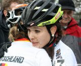 Sabrina Schweizer and Martina Zwick - Hoogerheide Cyclocross Word Cup 2011