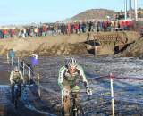 Powers and Driscoll were in place in case Johnson faltered. © Cyclocross Magazine