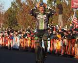 Johnson wins his third Elite National Championship. © Cyclocross Magazine