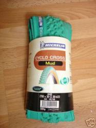 Original Michelin Mud Cyclocross Tires in Green