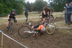 Slippery Mud at Alpenrose, by Dave Roth