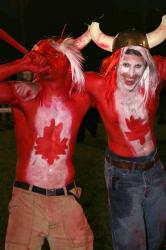 Canadian Fans at Star Crossed by Janet Hill