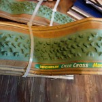 Guess the final price of this used pair of Green Michelin Mud cyclocross tires on eBay