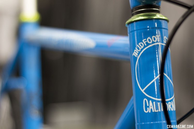 Stinner Frameworks packed its NAHBS booth with cyclocross bikes. © Cyclocross Magazine