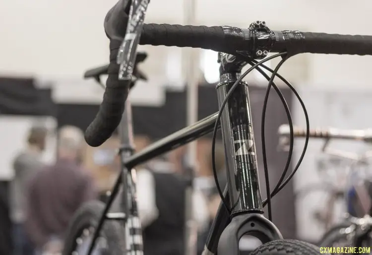 Zen Bike Co. Steel AR45 (All Road 45mm) is ready to tackle any terrain or event. NAHBS 2015. © Cyclocross Magazine