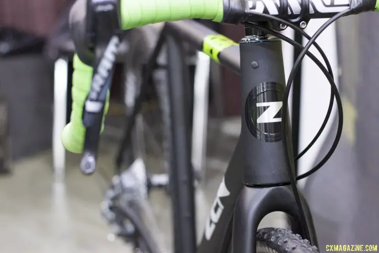 Zen Bike Co. Cross model will be ready for public racing by this cyclocross season. NAHBS 2015. © Cyclocross Magazine