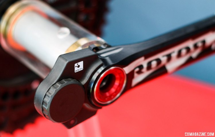 Rotor's Power crankset that offers measurement in both left and right cranks will still be offered, but drops in price. © Cyclocross Magazine