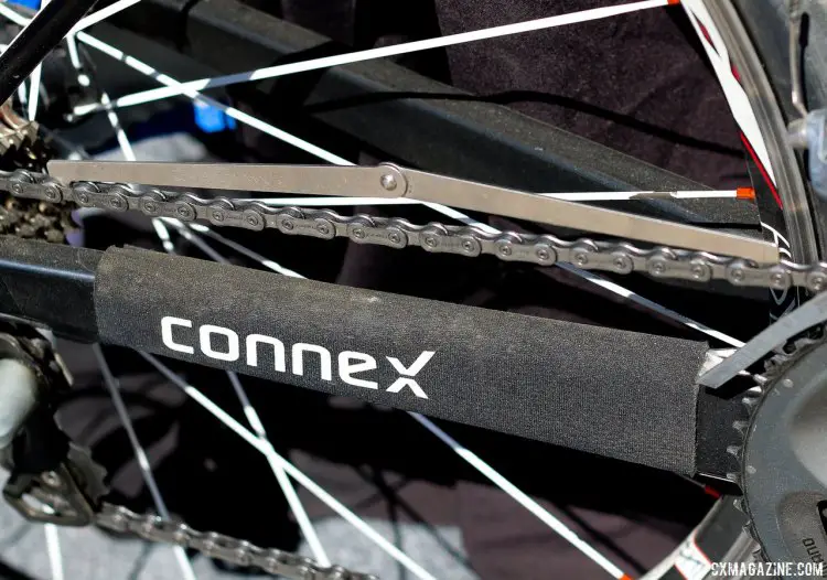 Connex has a simple chain wear indicator tool. If there's a gap between the extended tool and the chain, it's still got some life left.