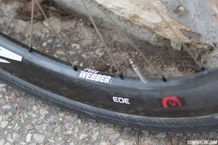 Pete Webber's 2015 Cyclocross Nationals winning Focus Mares. © Cyclocross Magazine