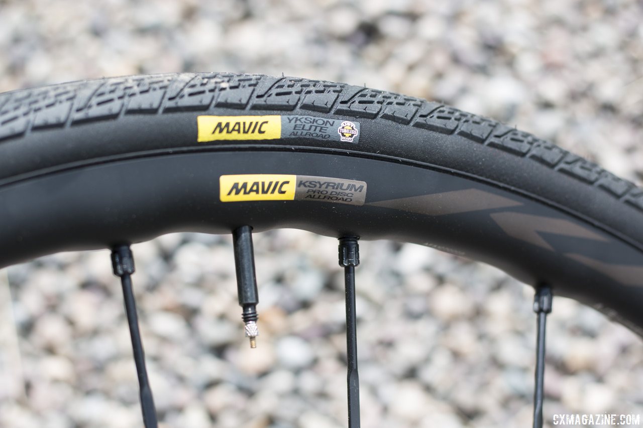 mavic gravel wheelset