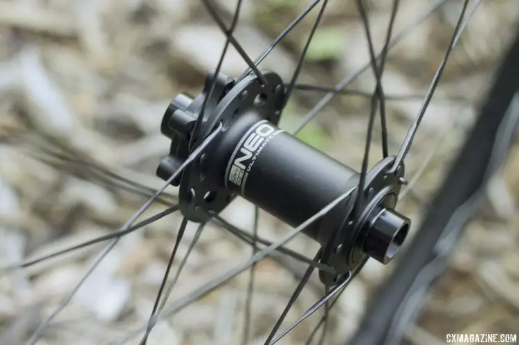 Stan’s NoTubes Neo Hubs and new carbon rims at Press Camp 2015. © A. Reimann / Cyclocross Magazine