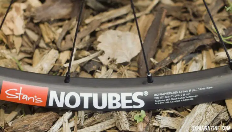 Stan’s NoTubes Neo Hubs and new carbon rims at Press Camp 2015. © A. Reimann / Cyclocross Magazine