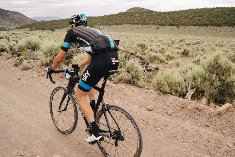 Danny Pate (Team Sky) on Doc Springs Road, riding his team-issue Pinarello Dogma. Photo: Chris Wingfield (IG: @wingerstudios)