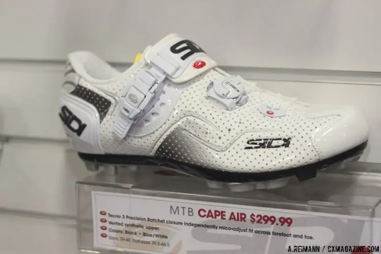 Latest Sidi cycling shoes at Interbike 2015. © A. Reimann / Cyclocross Magazine