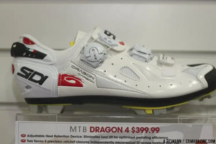 Latest Sidi cycling shoes at Interbike 2015. © A. Reimann / Cyclocross Magazine