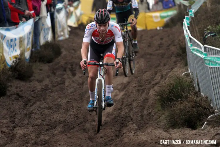 David van der Poel at Superprestige Zonhoven. © Bart Hazen