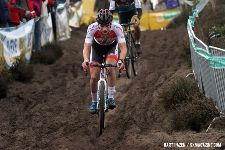 David van der Poel at Superprestige Zonhoven. © Bart Hazen ...