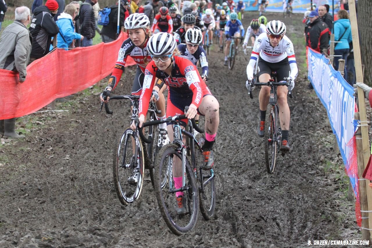 It takes incredible concentration and skill to ride a course as difficult as Namur. © Bart Hazen