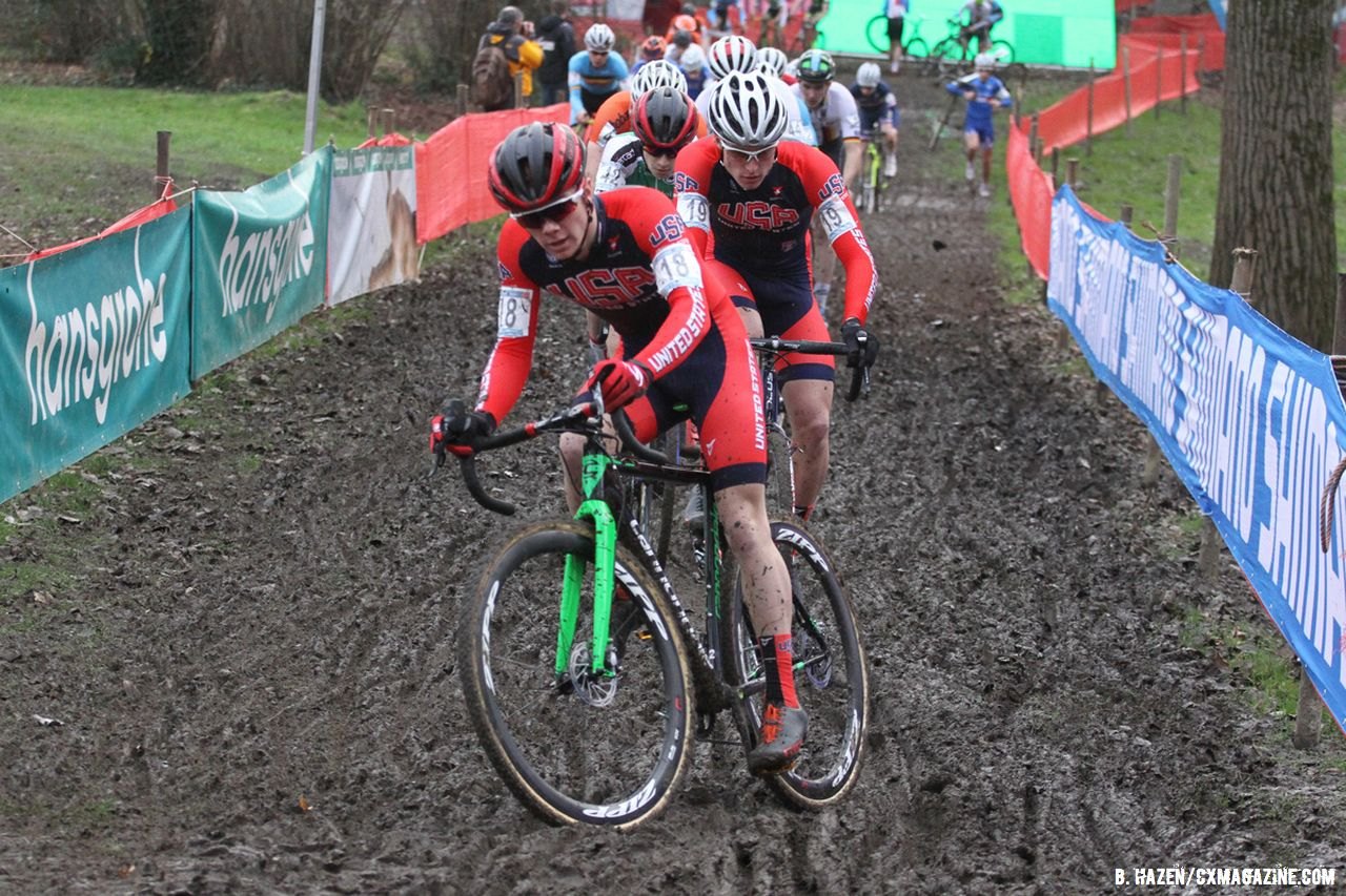 Getting sideways at Namur. © Bart Hazen