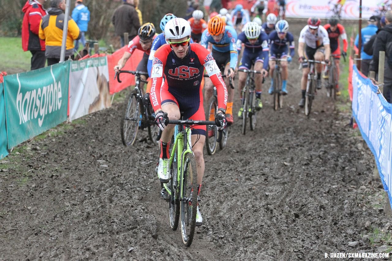 The American U23 Men taking on Namur. © Bart Hazen