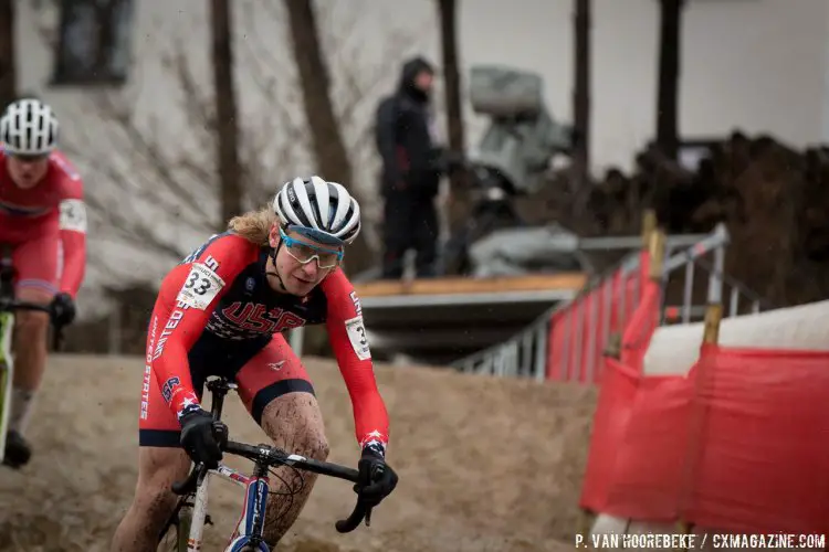 Scott Smith finished 43rd. © Pieter Van Hoorebeke / Cyclocross Magazine