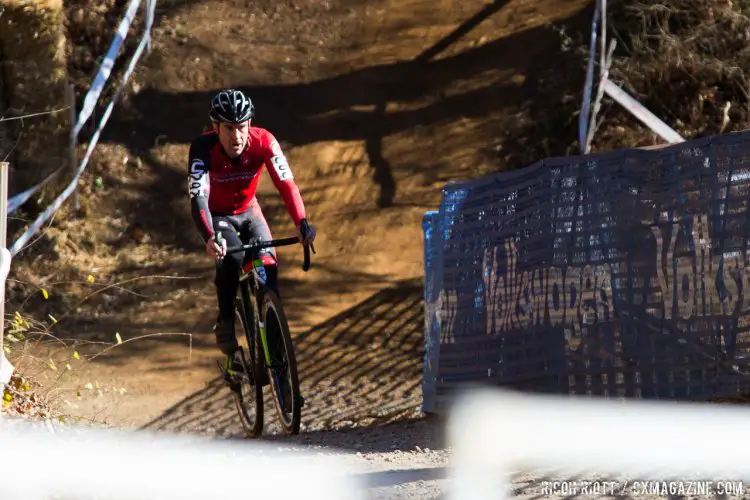 Matthew Timmerman controlled the race. © R. Riott / Cyclocross Magazine