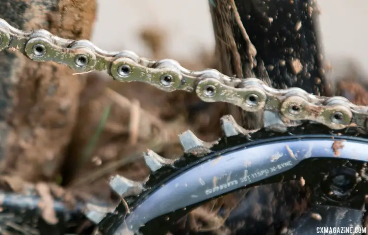 Ellen Noble's Focus Mares 2016 Cyclocross National Championships bike. © Cyclocross Magazine