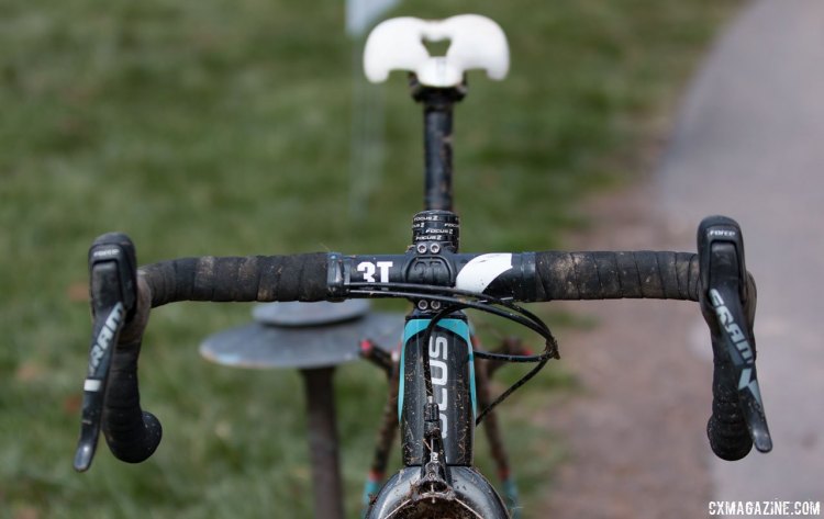 Ellen Noble's Focus Mares 2016 Cyclocross National Championships bike. © Cyclocross Magazine