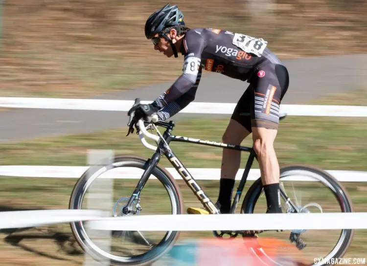 Bradon Dwight, Masters 45-49, 2016 Cyclocross National Championships. © Cyclocross Magazine