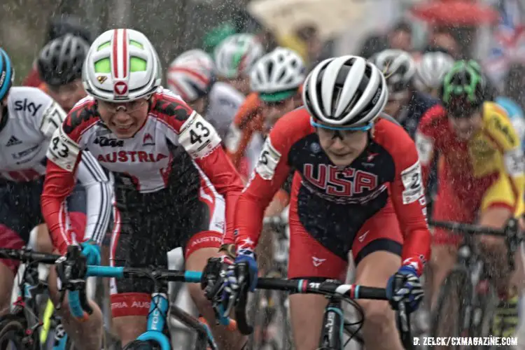 U23 Women, 2016 Cyclocross World Championships. © Danny Zelck / Cyclocross Magazine