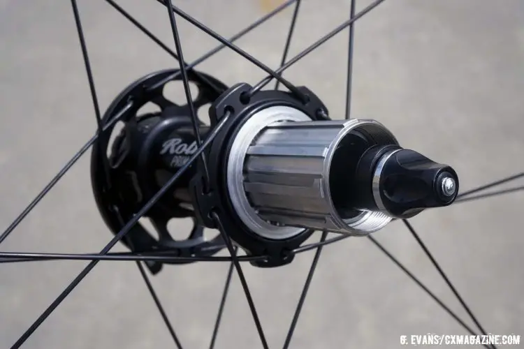 The Hyalite features a titanium freehub body with 48 points of engagement. © Cyclocross Magazine