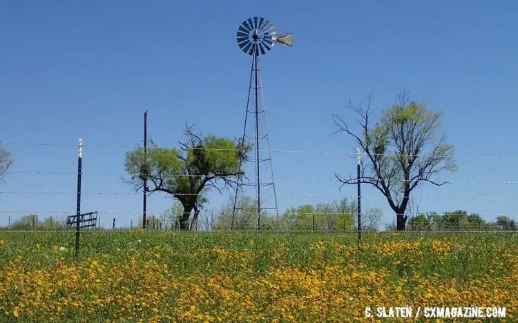 The tallest structure in Castell, Texas. 2016 Castell Grind. © Curt Slaten