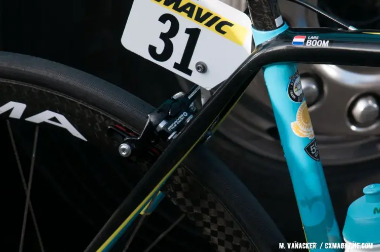 Lars Boom. Number 31 for Paris-Roubaix this year. © Mario Vanacker / Cyclocross Magazine