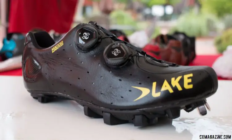 Lake Cycling's MX332 Super Cross cyclocross shoe. ©️ Cyclocross Magazine