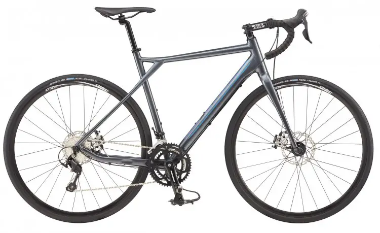 The Shimano 105 equipped GT Grade aluminium gravel bike. Photo courtesy GT Bicycles.