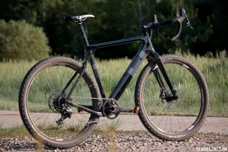 Any road, any surface - the 3T Exploro gravel/cyclocross bike aims to do-it-all with little compromise. Some may smirk at the aerodynamic marketing, but price, not 7 free watts at 20km/h will be a bigger barrier. © Cyclocross Magazine