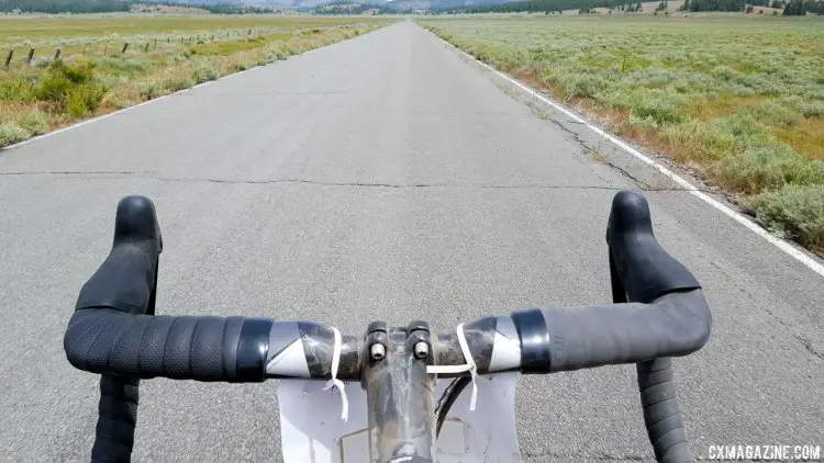 Miles and miles of riding to the horizon. 2016 Lost and Found Gravel Race. © Cyclocross Magazine