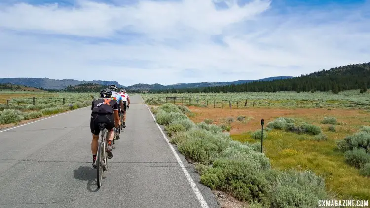 Miles and miles of riding to the horizon. 2016 Lost and Found Gravel Race. © Cyclocross Magazine