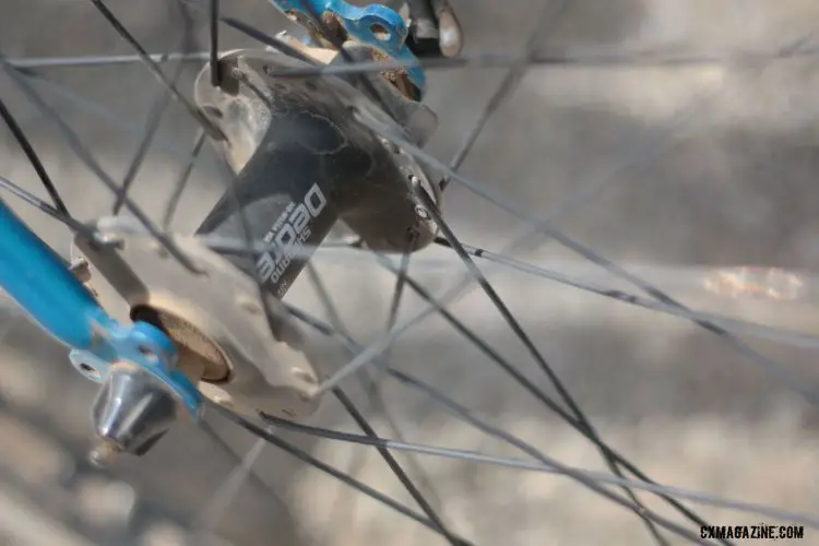 Shimano Deore disc hibs. Lost and Found 2016. © Cyclocross Magazine