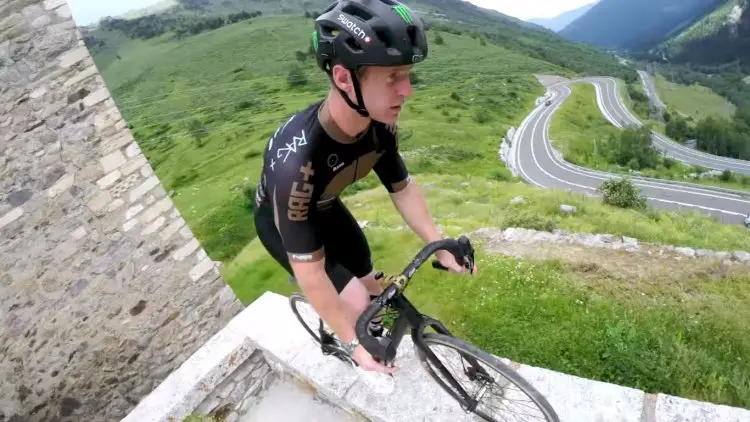 Sam Pilgrim's off-road gravel Tour de France GoPro gravel bike adventure video.