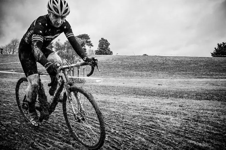 Rob Kilvington, Masters 40+ winner. New Zealand's 2016 Cyclocross National Championships. © Digby Shaw