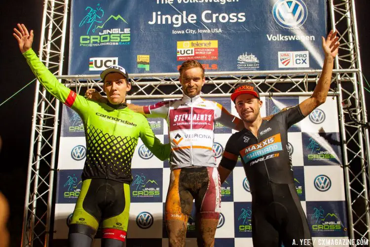 Curtis White, Marcel Meisen and Danny Sumerhill © Cyclocross Magazine