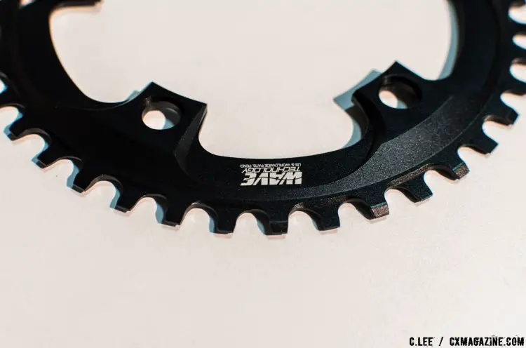 42 and 40 teeth available for 110mm BCD cranks. © Cliff Lee