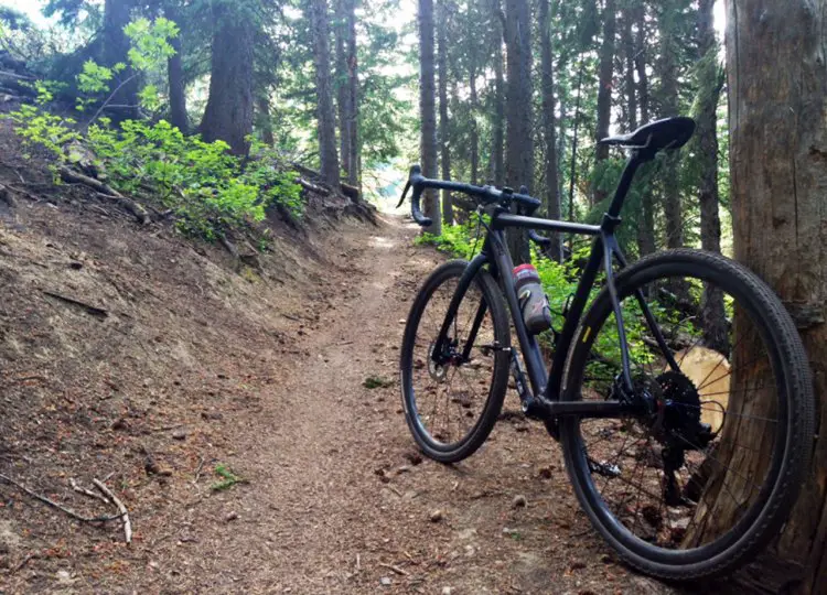 Kelson bike on the trail.
