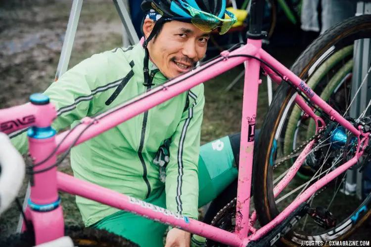Independent Fabrication bikes are also a common site in Nobeyama. 2016 Nobeyama Rapha Super Cross Day 2. © Jeff Curtes